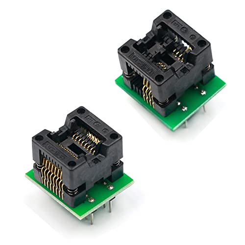 PL-Pro/II ソケット8の変換アダプター　ジャンク Amazon | SOP8 - DIP8、SOP16 - DIP16 ICプログラマソケット変換